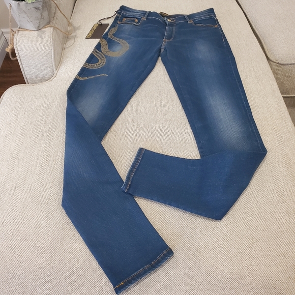 Brand new Roberto Cavalli skinny denim size 40 2 4 - Picture 3 of 15